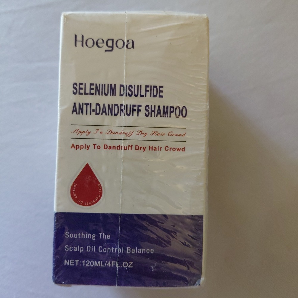Hoegoa Selenium Disulfide Anti-Dandruff Shampoo Oil Control Oily Sealed 120ml